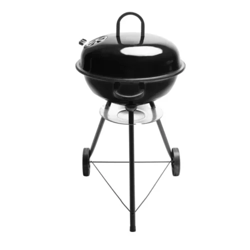 Gratar carbune cu capac suprafata de gatit 47 cm